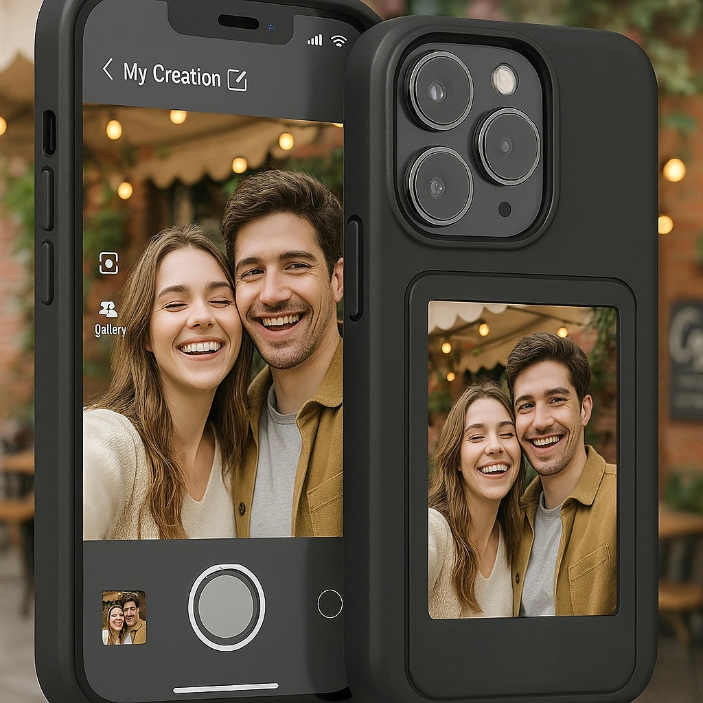 Custom NFC E-Ink Phone Case – Personalized Design, Tap to Share