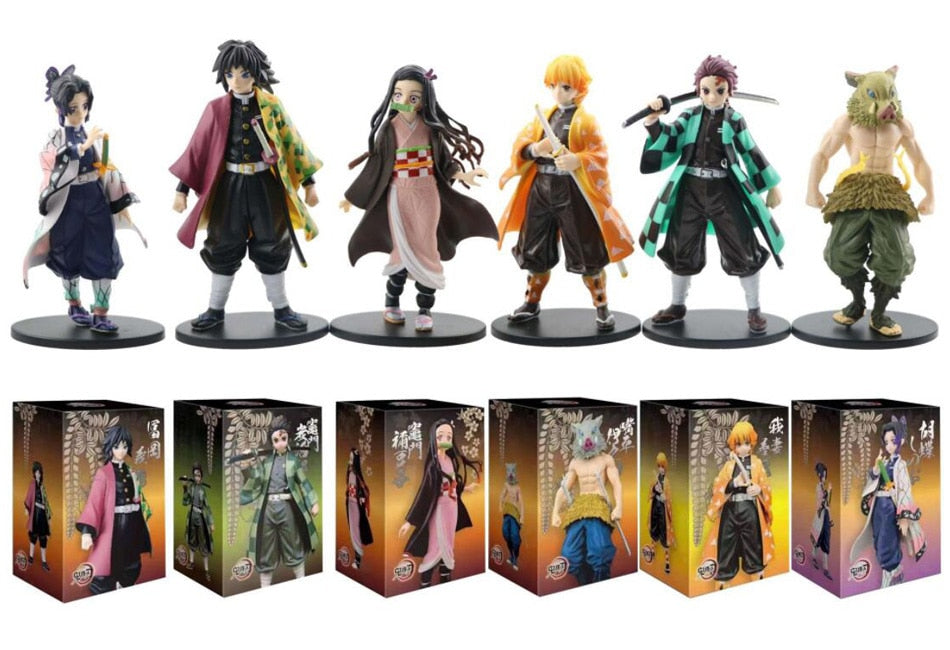 Unleash the Power of Demon Slayer with our 16CM Kamado Tanjirou, Agatsuma Zenitsu, and Nezuko Action Figures! Immerse Yourself in the Epic World of Kimetsu no Yaiba. Shop Now!