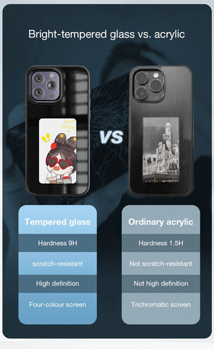 custom NFC phone case

E-Ink phone case

personalized phone case with screen

no charge display phone case

smart display phone case