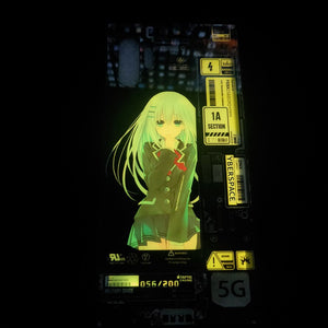 Cyberpunk Edgerunners LED iPhone Case: Illuminate Your Device in Futuristic Style