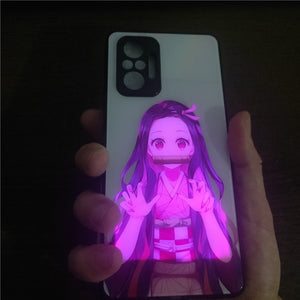 Cyberpunk Edgerunners LED iPhone Case: Illuminate Your Device in Futuristic Style