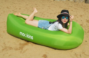 New Inflatable Lounger Sofa Couch Beach Chair/ Water Raft Floaty With Travel Bag and Pockets