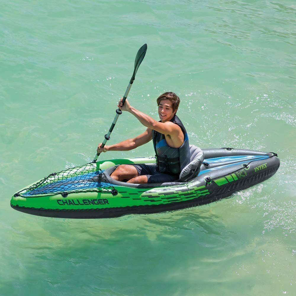 Intex Inflatable Boat Kayak Set