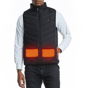 Mens/Womens  Electrical Heating Warm Sleeveless Vests Jacket