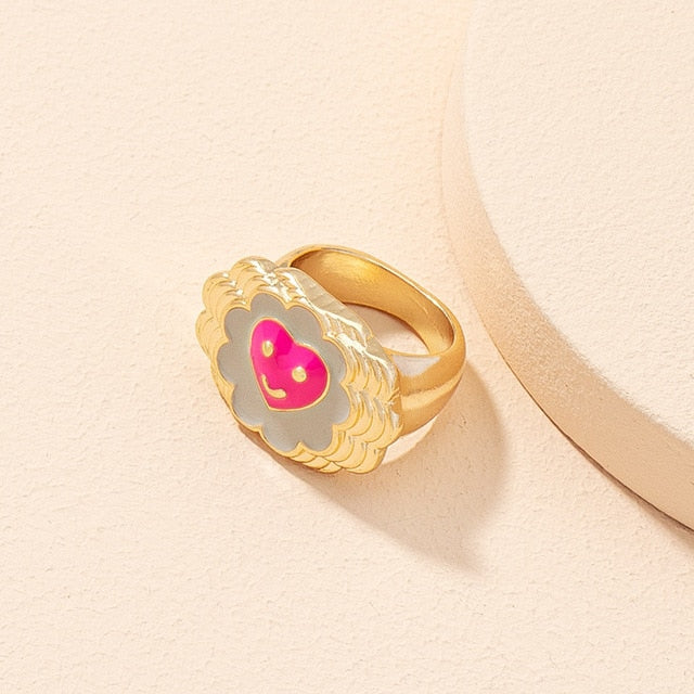 Get Your Style in Full Bloom with Golf Le Fleur Inspired Flower Rings!