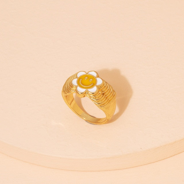 Get Your Style in Full Bloom with Golf Le Fleur Inspired Flower Rings!