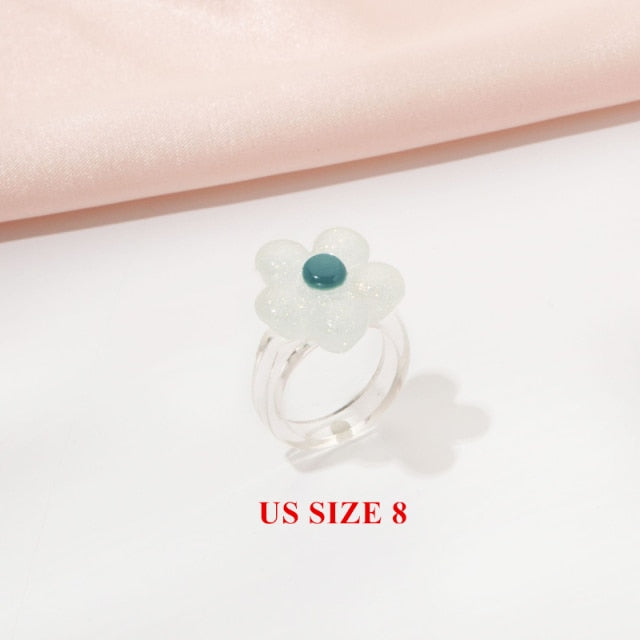 Get Your Style in Full Bloom with Golf Le Fleur Inspired Flower Rings!