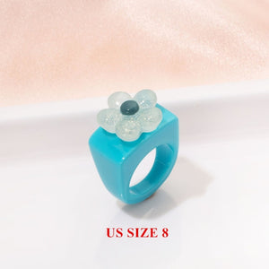 Get Your Style in Full Bloom with Golf Le Fleur Inspired Flower Rings!