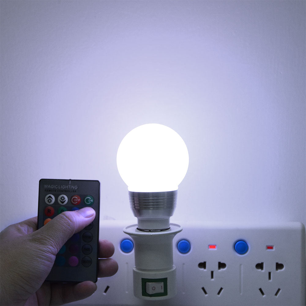 16 Color Changing Magic LED Night Light Lamp Dimmable