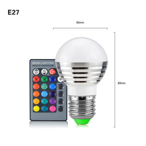 16 Color Changing Magic LED Night Light Lamp Dimmable